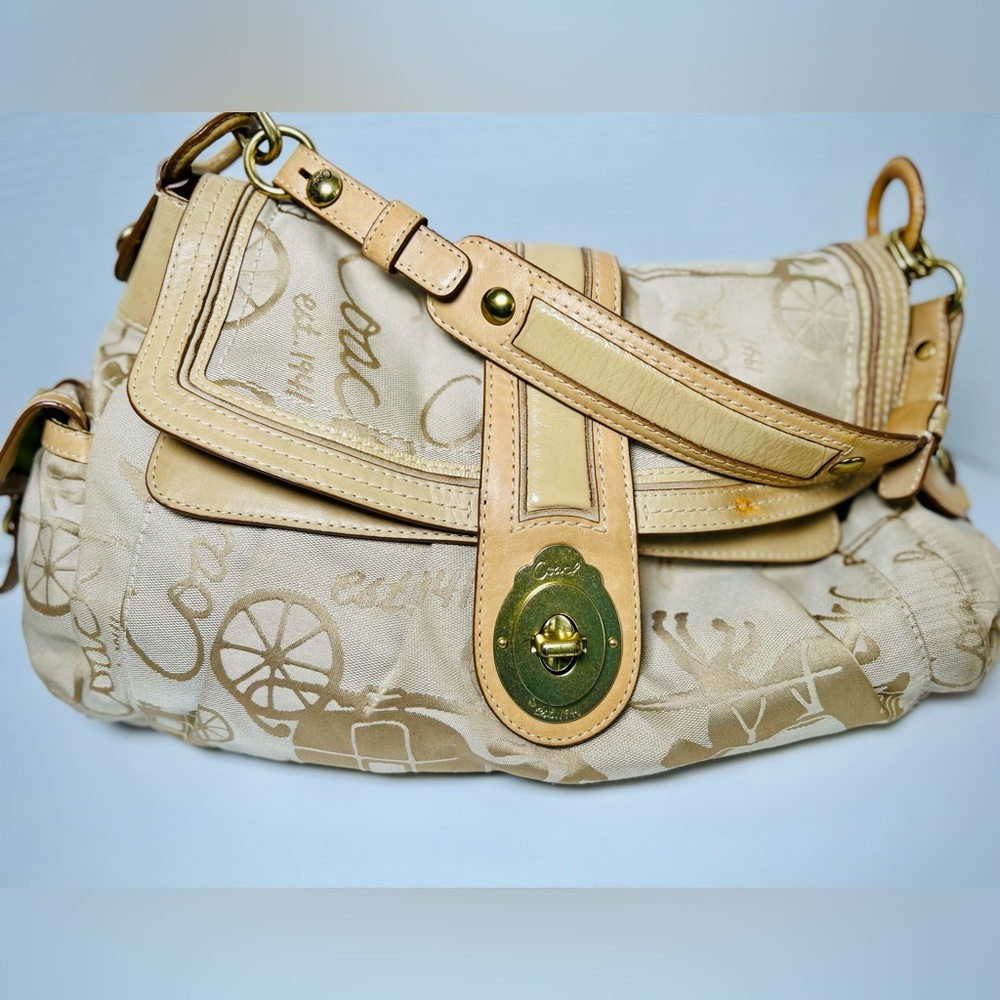 Coach Legacy Horse Carriage Purse